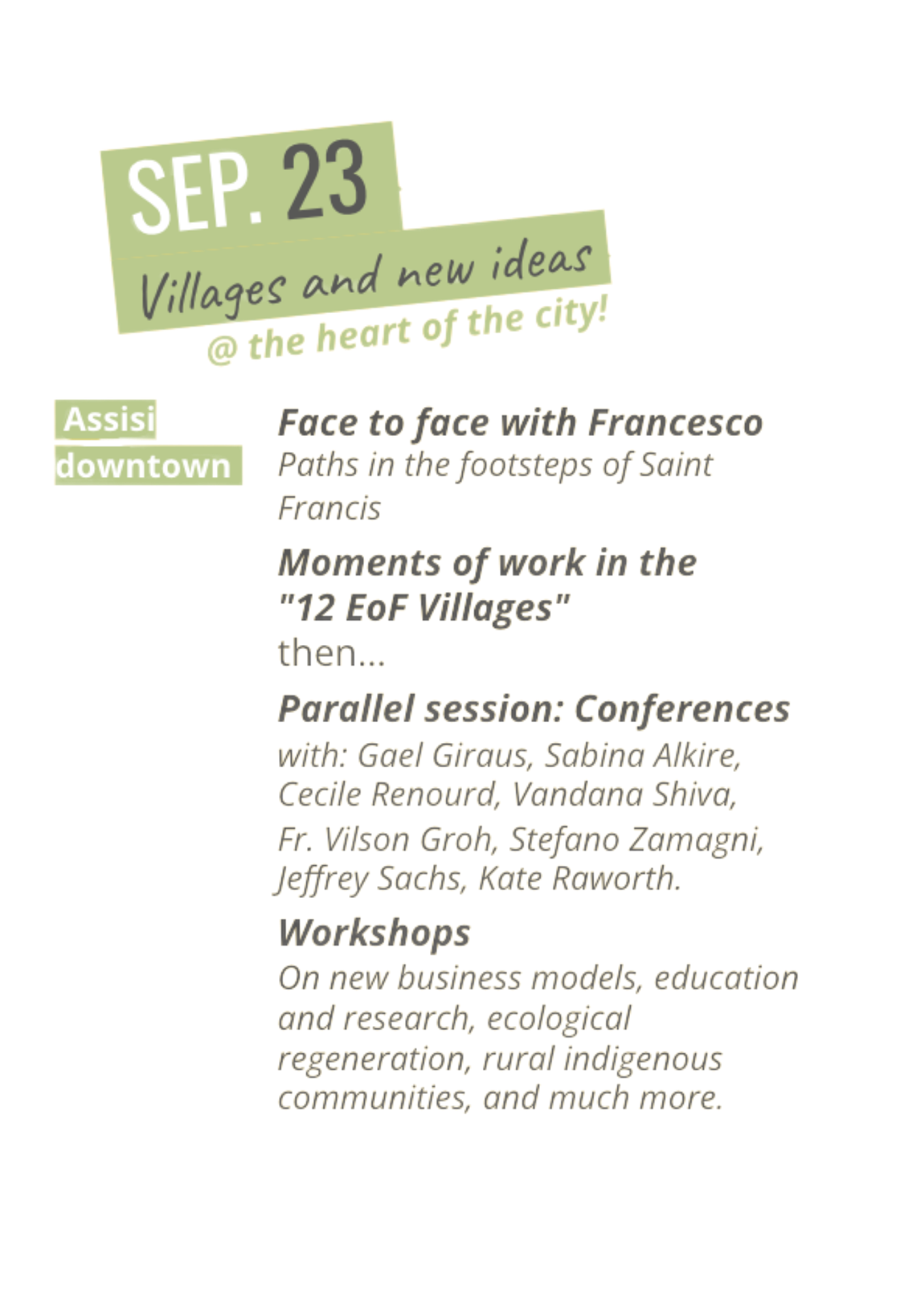 itinerary
