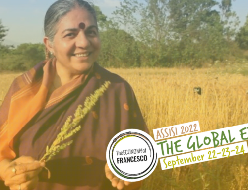 Vandana Shiva: the mantra for the future is Saint Francis’ statement, It is only in giving that you receive