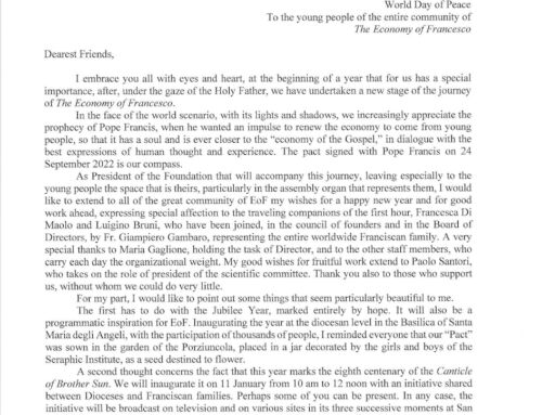 A letter from Bishop Domenico for the beginning of 2025