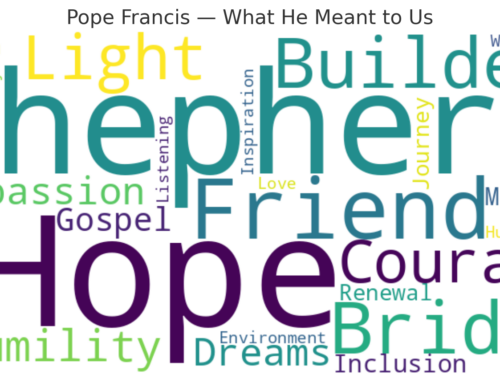 Farewell dear friend, Pope Francis